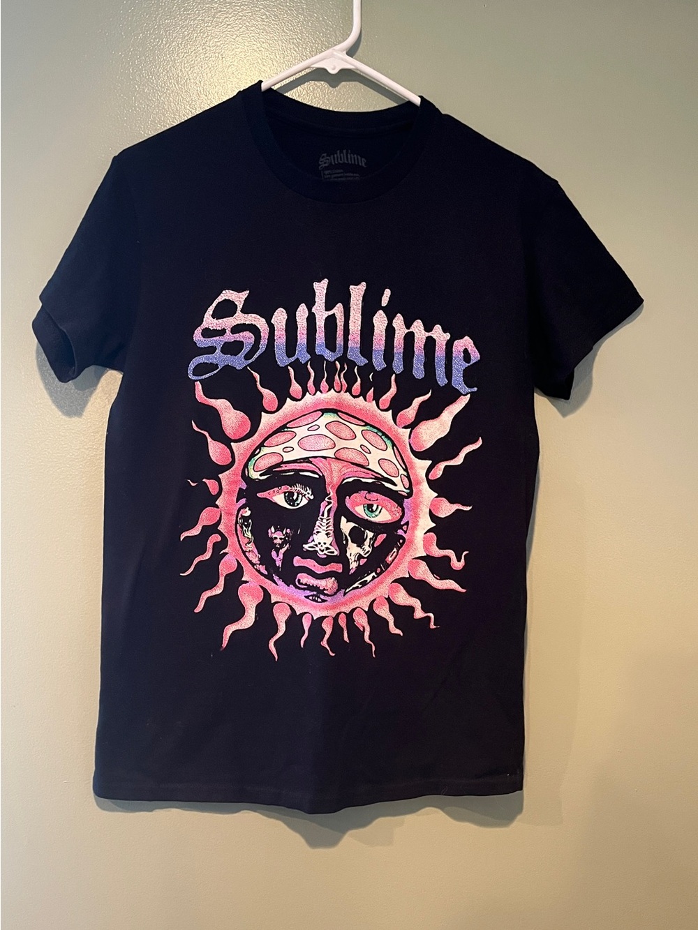 Sublime Black Graphic Band Tee